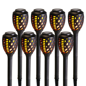 Outdoor Solar Torch Light with Water-Resistant Flickering Flames