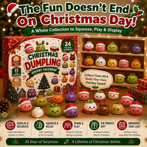 (🎁Last Day 49% OFF)🎄24 Days of Squishy Christmas Surprises