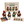 3D Beaded Figurine DIY Craft Kit Set for Beginners, Holiday Handmade Decor Making Supplies Creative Gift