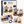 All-in-One 3D Bead Art Kit, No Glue DIY Beading Set for Home Decor & Birthday Gift