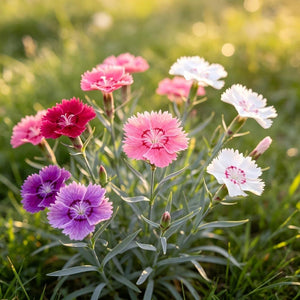 Dianthus seeds, perennial, easy to sow, flowering seeds, suitable for outdoor gardens and potted plants, easy-to-grow flower seeds