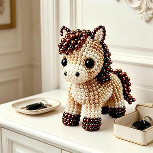 Petite 3D Beaded Animal Craft Kit DIY Animal Bead Set