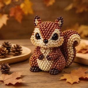 Petite 3D Beaded Animal Craft Kit DIY Animal Bead Set