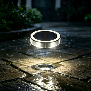 Solar buried lights for outdoor yards, gardens, balconies, steps, decorative lawn spike lights, stair step lights