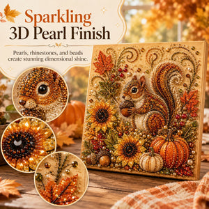 🔥 Last Day 75% OFF - 🍂💎 Autumn Pearl Painting Kit – Relaxing DIY Craft to Create Sparkling Fall Artwork 🖌️
