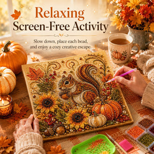 🔥 Last Day 75% OFF - 🍂💎 Autumn Pearl Painting Kit – Relaxing DIY Craft to Create Sparkling Fall Artwork 🖌️