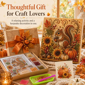 🔥 Last Day 75% OFF - 🍂💎 Autumn Pearl Painting Kit – Relaxing DIY Craft to Create Sparkling Fall Artwork 🖌️