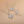 14K Gold Plated Dainty Cubic Zirconia Jewelry Sets | Necklace & Stud Earrings Matching Sets for Women Everyday Wear & Gifting
