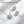 14K Gold Plated Dainty Cubic Zirconia Jewelry Sets | Necklace & Stud Earrings Matching Sets for Women Everyday Wear & Gifting