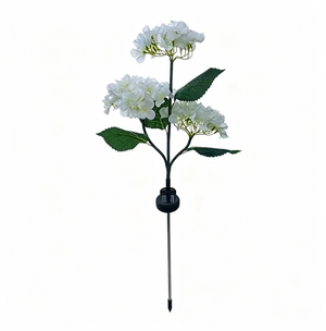 Outdoor LED Solar Courtyard Decorative Lights, Hydrangea Lights, Outdoor Garden Atmosphere Waterproof Firework Lights, Villa Decoration