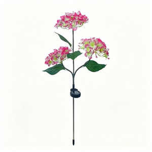 Outdoor LED Solar Courtyard Decorative Lights, Hydrangea Lights, Outdoor Garden Atmosphere Waterproof Firework Lights, Villa Decoration