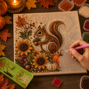🔥 Last Day 75% OFF - 🍂💎 Autumn Pearl Painting Kit – Relaxing DIY Craft to Create Sparkling Fall Artwork 🖌️
