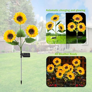 🌞Solar LED Sunflower Garden Lights-29.6inch/74cm