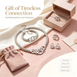 Lightweight All-Day Comfort | Hypoallergenic 4-Piece Jewelry Set