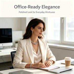 Lightweight All-Day Comfort | Hypoallergenic 4-Piece Jewelry Set