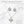 14K Gold Plated Four Leaf Clover CZ Jewelry Set Dainty Sparkling Crystal Pendant Necklace Matching Stud Earrings Luxury Women Wedding Daily Stackable Jewelry Gift For Her
