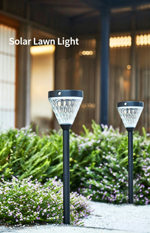 Solar Lawn Light Outdoor Ground Stake Lamp Outdoor Garden Landscape Light Super Bright Garden Grass Light Waterproof Courtyard Light