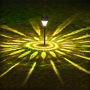 Solar Lawn Light Outdoor Ground Stake Lamp Outdoor Garden Landscape Light Super Bright Garden Grass Light Waterproof Courtyard Light