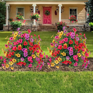 🔥Outdoor/Indoor UV Resistant & Waterproof Artificial Flower Decor ✅