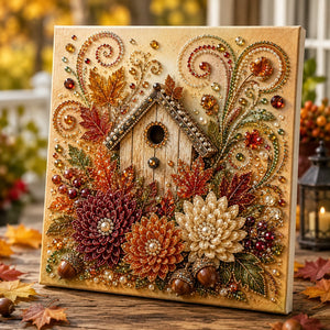 🔥 Last Day 75% OFF - 🍂💎 Autumn Pearl Painting Kit – Relaxing DIY Craft to Create Sparkling Fall Artwork 🖌️