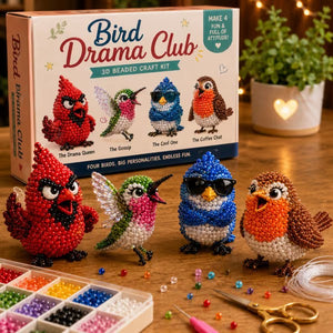 ✨ Creative Beaded Mini World 3D DIY Kit Collection