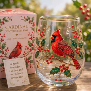 🌸🌿Garden Morning Bliss Glass Tea Cup☀️☕