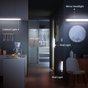 🎁Last Day Sale 49% OFF🔥-💡Punch-free Smart Sensor Magnetic Rechargeable LED Lights