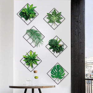 🔥HOT SALE-42% OFF🌿3D Green Plant Wall Sticker(Buy 2 Get 1 Free)