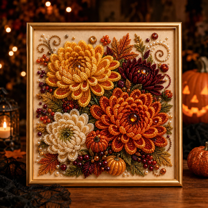 🔥 Last Day 75% OFF - 🍂💎 Autumn Pearl Painting Kit – Relaxing DIY Craft to Create Sparkling Fall Artwork 🖌️