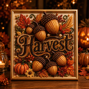 🔥 Last Day 75% OFF - 🍂💎 Autumn Pearl Painting Kit – Relaxing DIY Craft to Create Sparkling Fall Artwork 🖌️