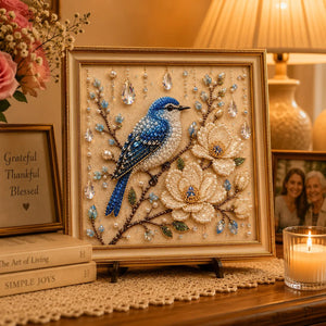 🔥LAST DAY 50% OFF - 🌸 Luxury Bird Pearl Art DIY Kit