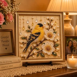 🔥LAST DAY 50% OFF - 🌸 Luxury Bird Pearl Art DIY Kit