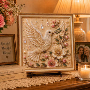 🔥LAST DAY 50% OFF - 🌸 Luxury Bird Pearl Art DIY Kit