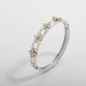 "Floral Jewelry Collection - 4-Piece Sets | Gold & Two-Tone"