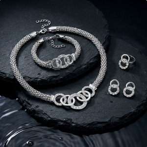 Lightweight All-Day Comfort | Hypoallergenic 4-Piece Jewelry Set