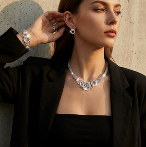 Lightweight All-Day Comfort | Hypoallergenic 4-Piece Jewelry Set
