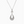 Hollow Water Drop Rhinestone Necklace Earrings Bracelet Ring Jewelry Set For Women