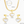 Heart Mother of Pearl Herringbone Jewelry Set, 14K Gold Plated Stainless Steel Necklace & Drop Earrings Matching Set, Hypoallergenic Vintage Gift for Women