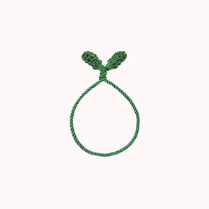 Pine Cone Christmas Garland Ties, Reusable Flexible Decor Twist Ties for Stair Banister, Wreath & Holiday Home Decor, 5 Pack