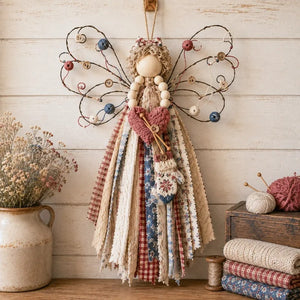 DIY Farmhouse Angel Craft Kit | All-in-One Set to Make Your Own Large Handmade Angel Wall Hanging Decor
