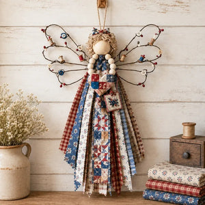 DIY Farmhouse Angel Craft Kit | All-in-One Set to Make Your Own Large Handmade Angel Wall Hanging Decor