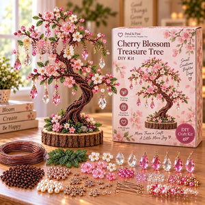 Beaded Tree DIY Craft Kit | Relaxing Handmade Art Project for Elegant Home Table Decor & Meaningful Gift