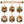 6Pcs/12Pcs Christmas DIY Diamond Painting Ornaments Kit for Holiday Home Decor
