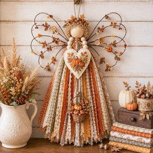 DIY Farmhouse Angel Craft Kit | All-in-One Set to Make Your Own Large Handmade Angel Wall Hanging Decor