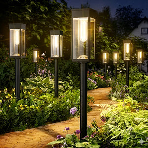 Solar Pathway Lights — Outdoor Garden & Walkway Fixtures