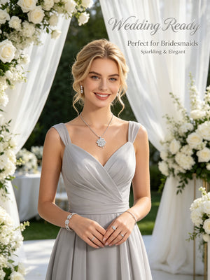 "Lucky Clover Jewelry Collection - 4-Piece Sets | Silver & Gold"