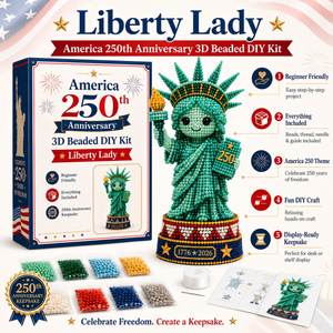 America 250th Anniversary 3D Beaded DIY Kit