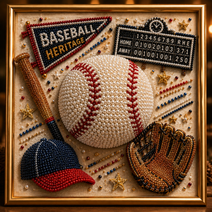 🔥 LSAT DAY 75% OFF 🏆🏈 Sports Legacy™ Pearl Art Collection