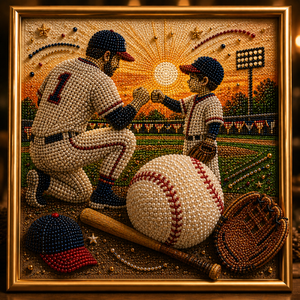 🔥 LSAT DAY 75% OFF 🏆🏈 Sports Legacy™ Pearl Art Collection