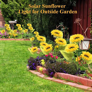 🌞Solar LED Sunflower Garden Lights-29.6inch/74cm